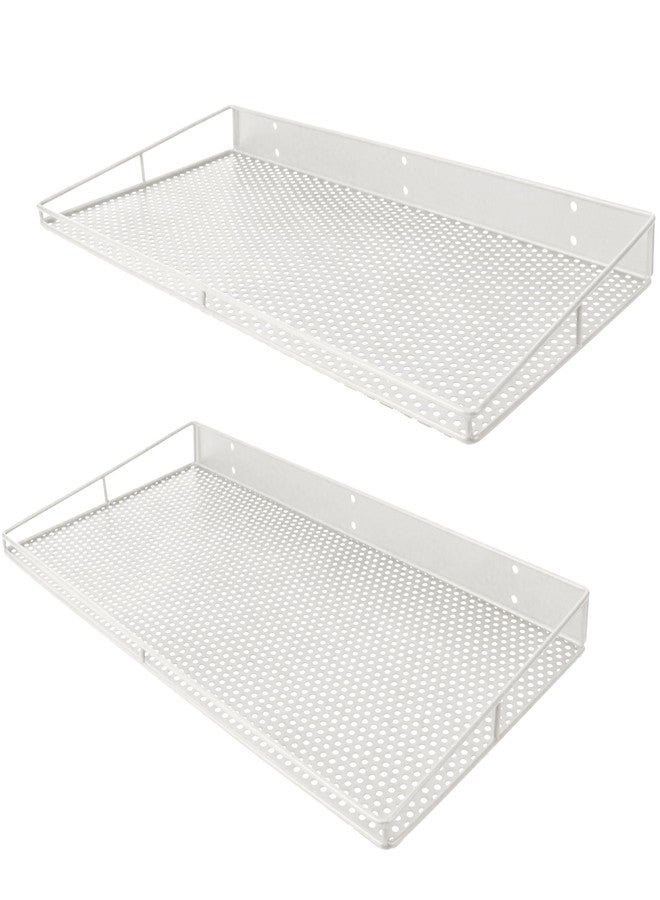 RedCall Heavy-Duty Wall Shelf, 2 Pack Garage Shelf, 23.5" x 12" Large Wall Mounted Shelves for Garage, Laundry Room, Closet, Holds Up to 75 Lbs - Image 1